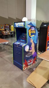 Fin's Fathoms arcade machine at the Midwest Gaming Classic. 