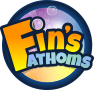 Fin's Fathoms logo v3 (2019).